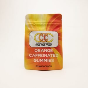 Cannabis Culture Club Orange Caffeinated Gummies