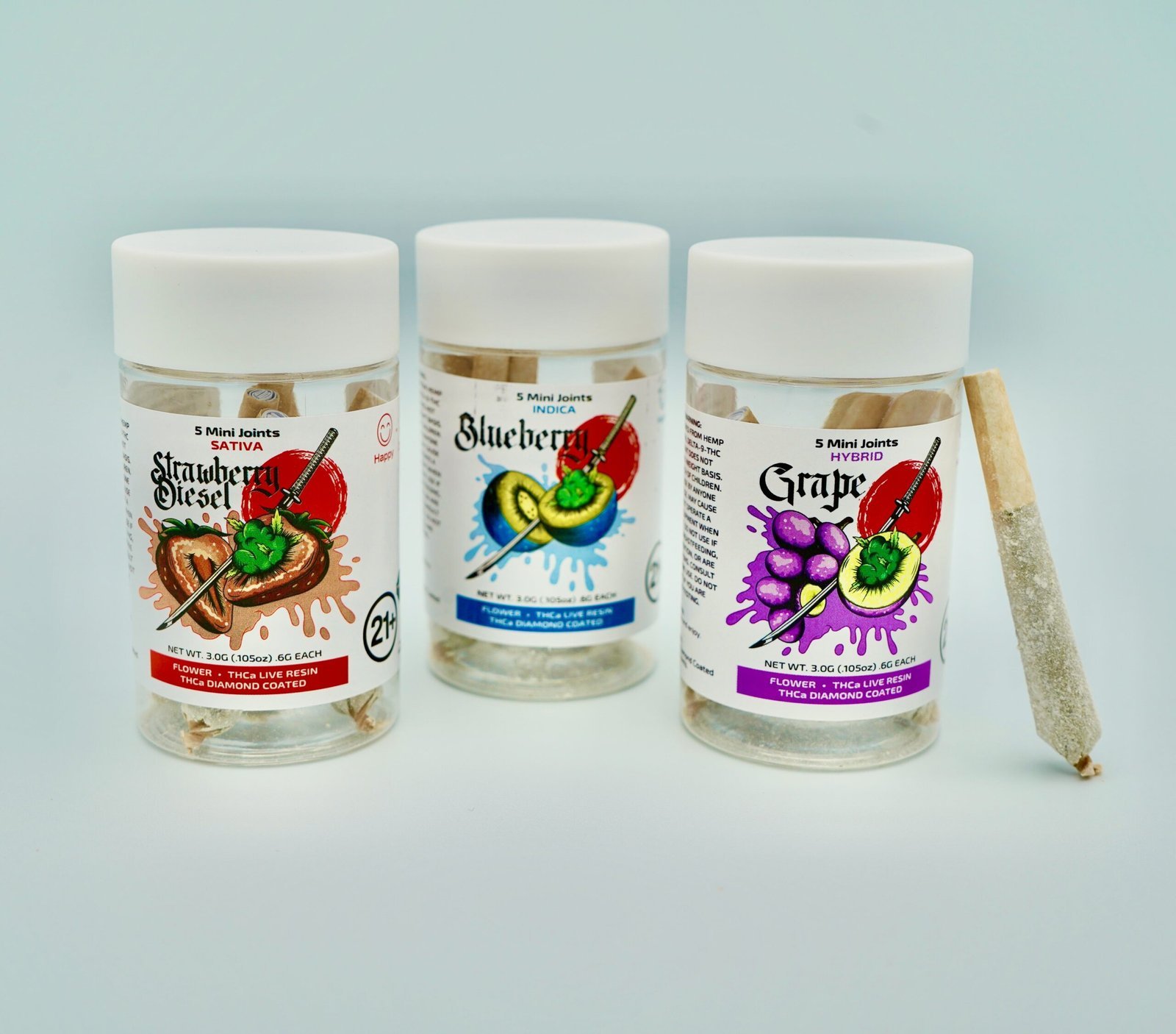 Live Resin/Diamond Coated Mini Joints