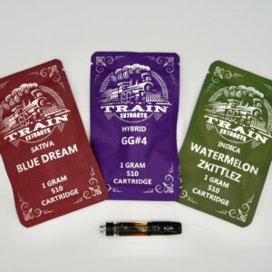 Train Extracts 1g Resin Vape Cart